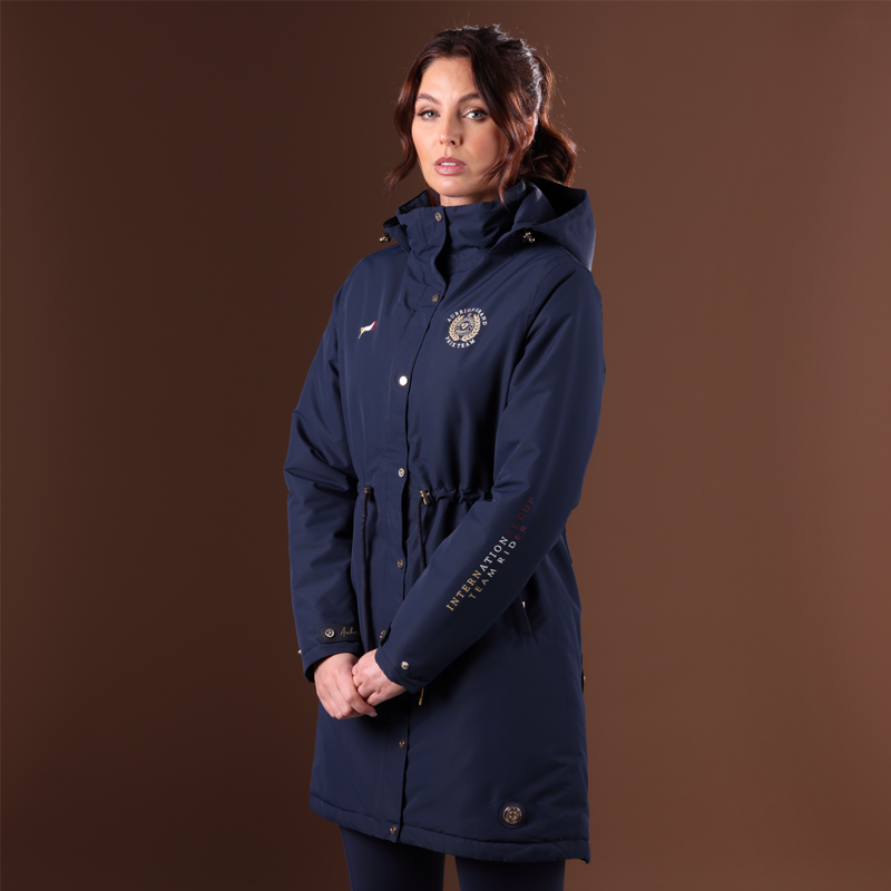 Aubrion Team Waterproof Coat - Navy-9